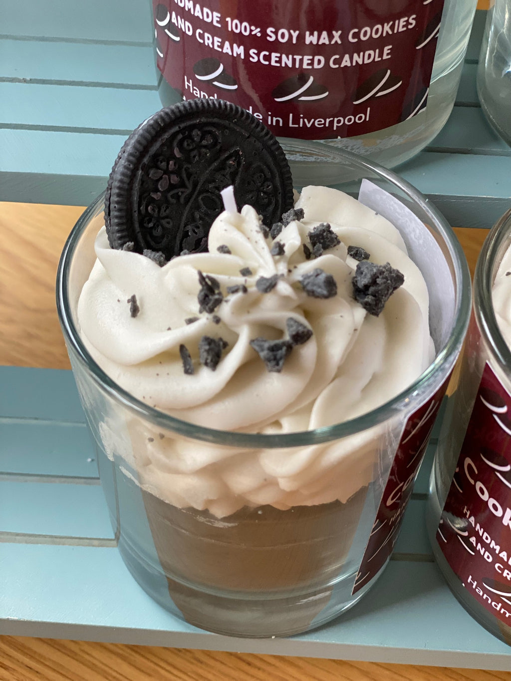 Cookie & Cream  Scented Desert Candle