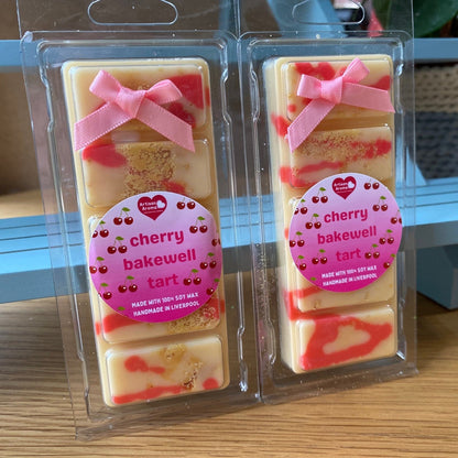 Cherry Bakewell Tart Wax Melt Snap Bar