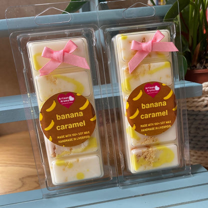 Banana Caramel Wax Melt Snap Bar