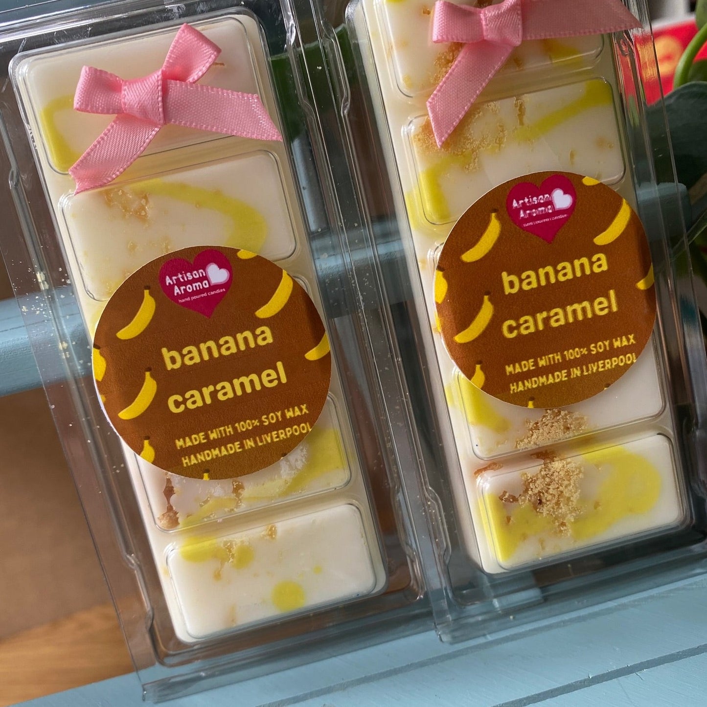 Banana Caramel Wax Melt Snap Bar