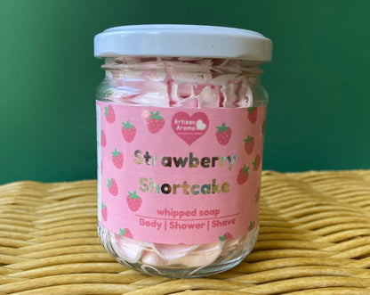 Strawberry Shortcake - Whipped Soap