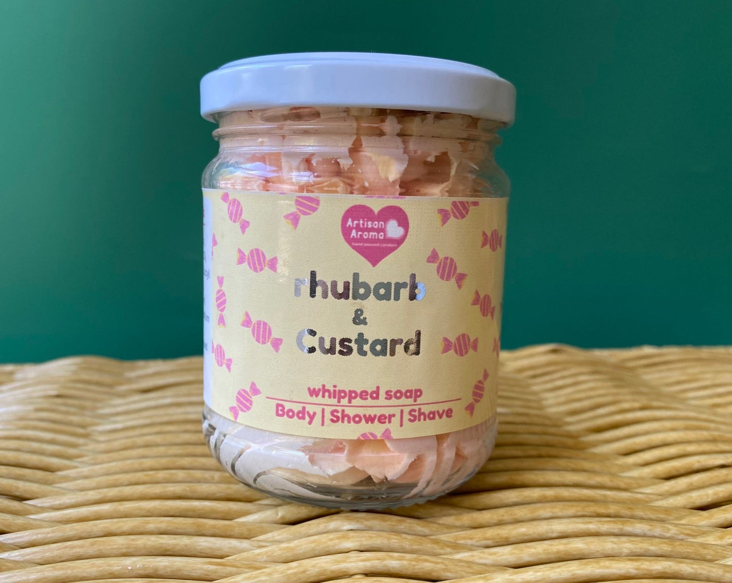 Rhubarb and Custard - Whipped Soap