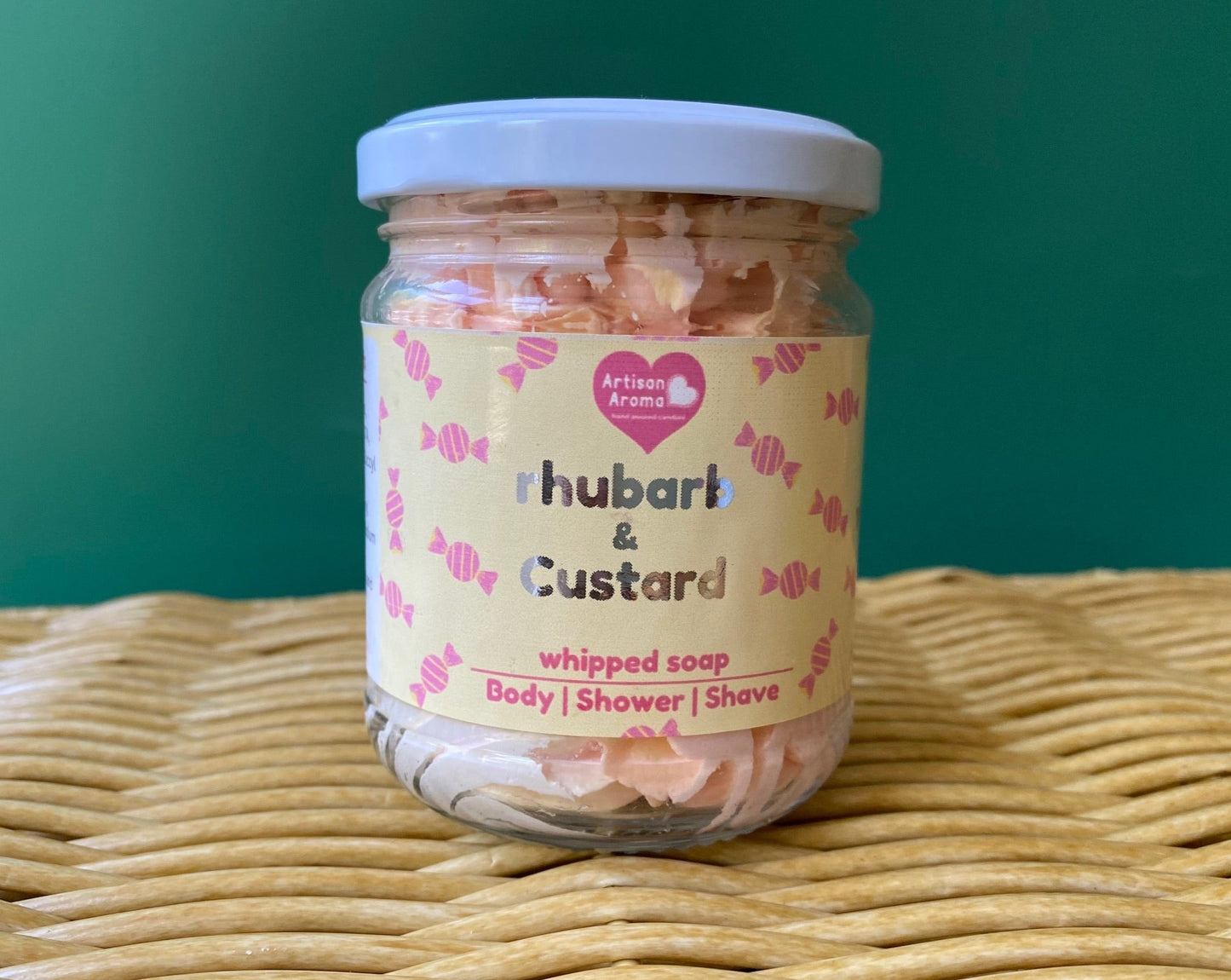 Rhubarb and Custard - Whipped Soap