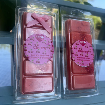 Cherry Wax Melt Snap Bar