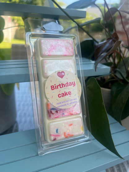 Birthday Cake Wax Melt Snap Bar