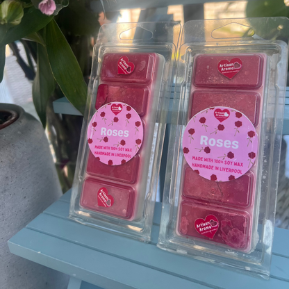 Rose scented Wax Melt Snap Bar