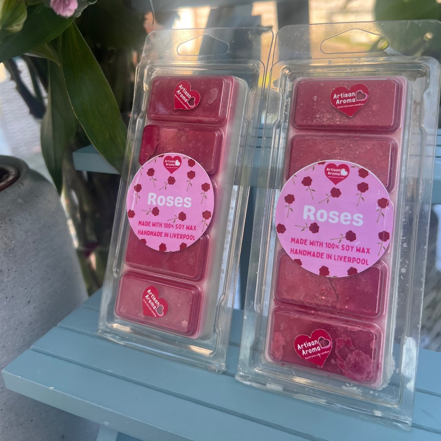 Rose Wax Melt Snap Bar