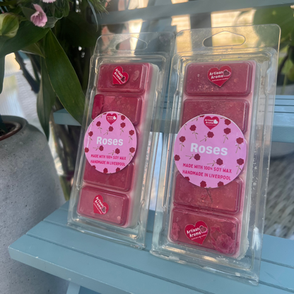 Rose scented Wax Melt Snap Bar