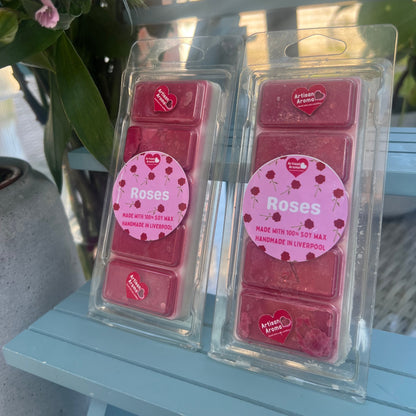 Rose Wax Melt Snap Bar