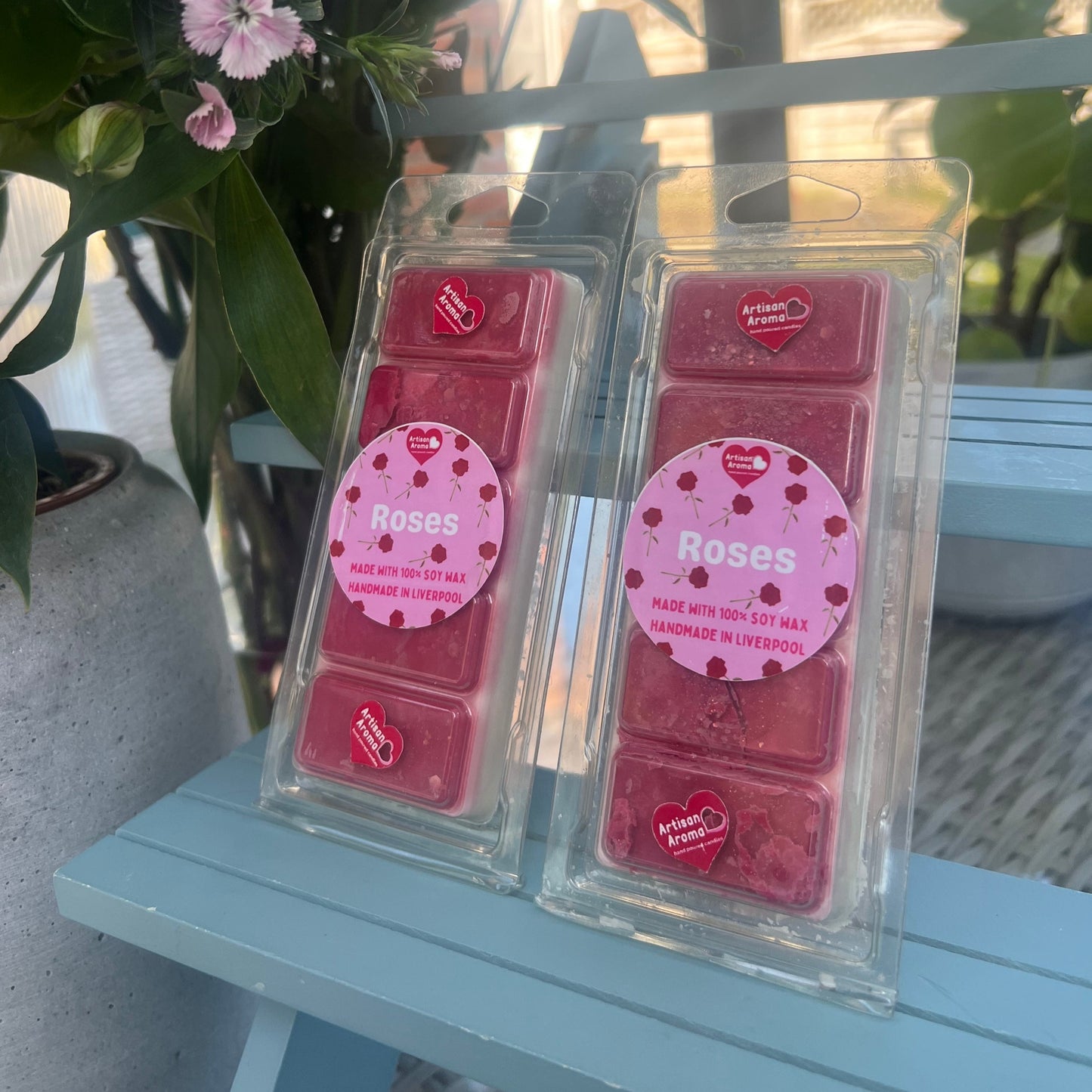 Rose Wax Melt Snap Bar