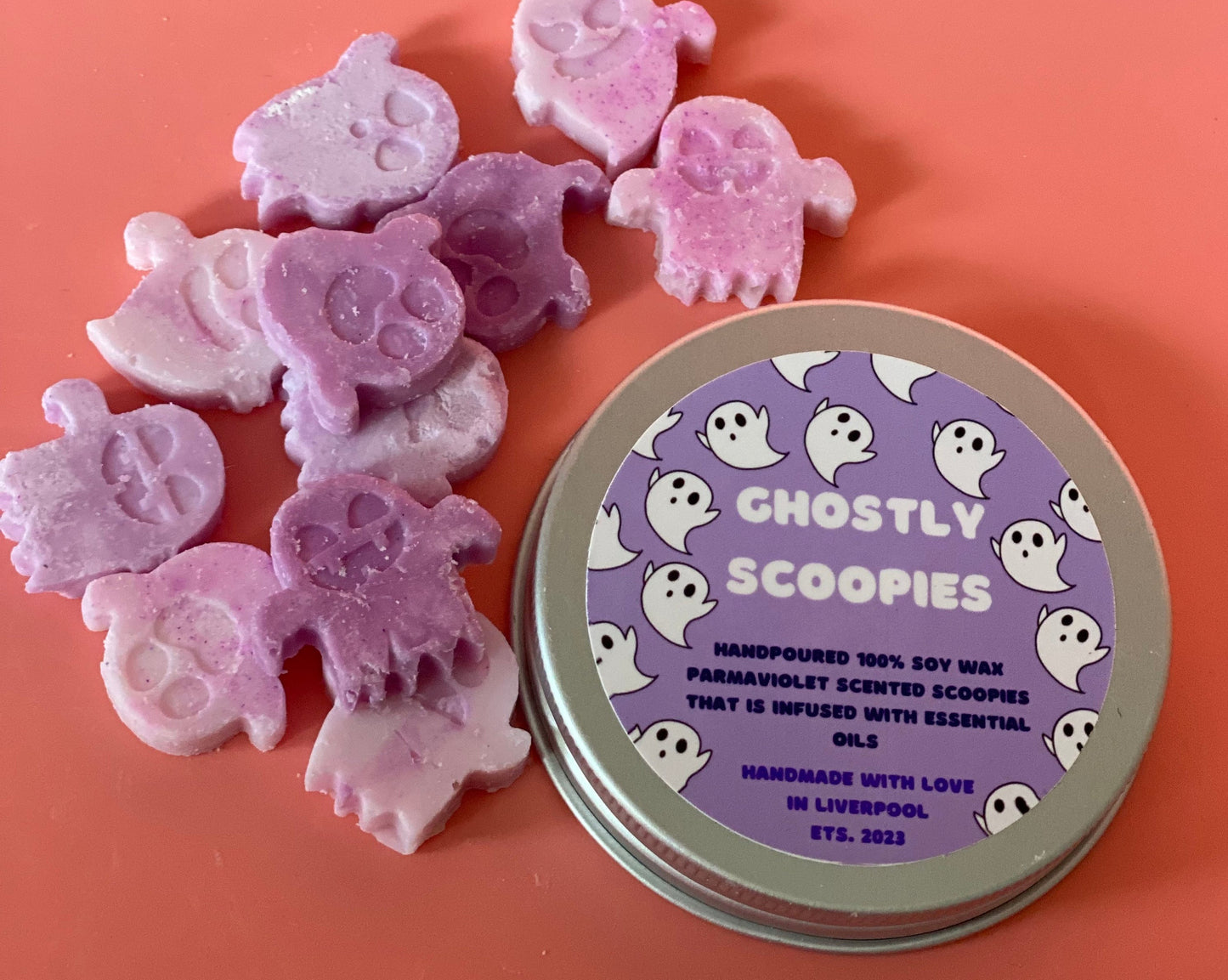 Ghostly Parma Violet Scoopies Wax Melts