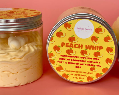 Scoopable Whipped  Peach Wax