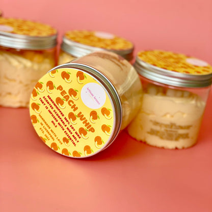 Scoopable Whipped  Peach Wax