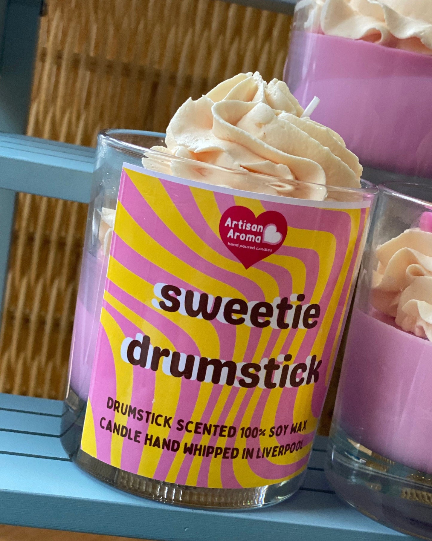 Drumstick Scented Whip Top Candle