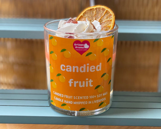 Crystal Candied Fruits & Orange Whipped Candle