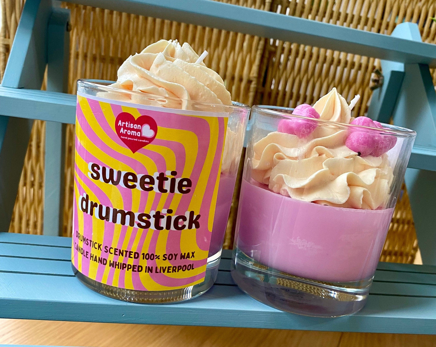 Drumstick Scented Whip Top Candle