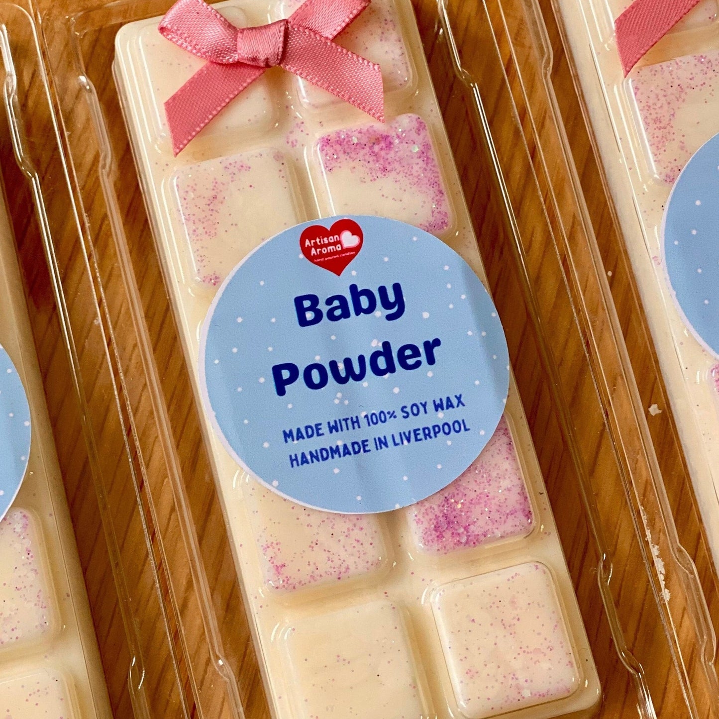 Baby Powder Wax Melt Snap Bar