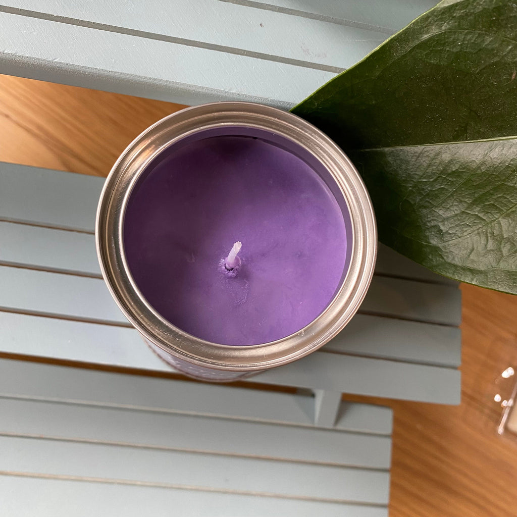 Parma Violet Candle Paint Pot Tin