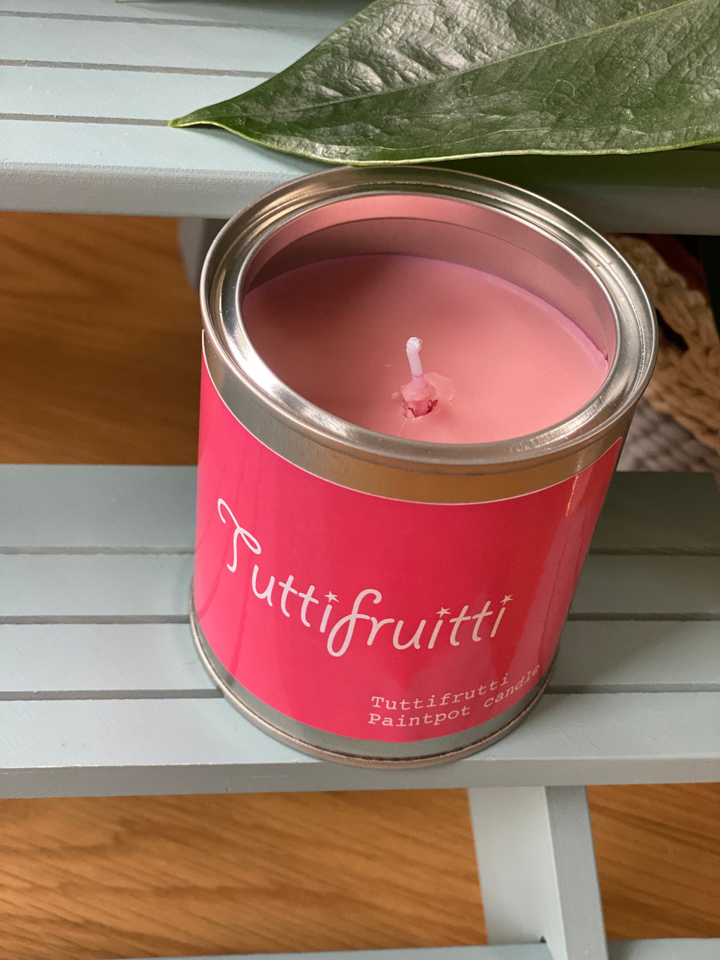 Tutti Frutti Candle Paint Pot Tin