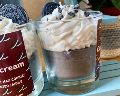 Cookie & Cream  Scented Desert Candle