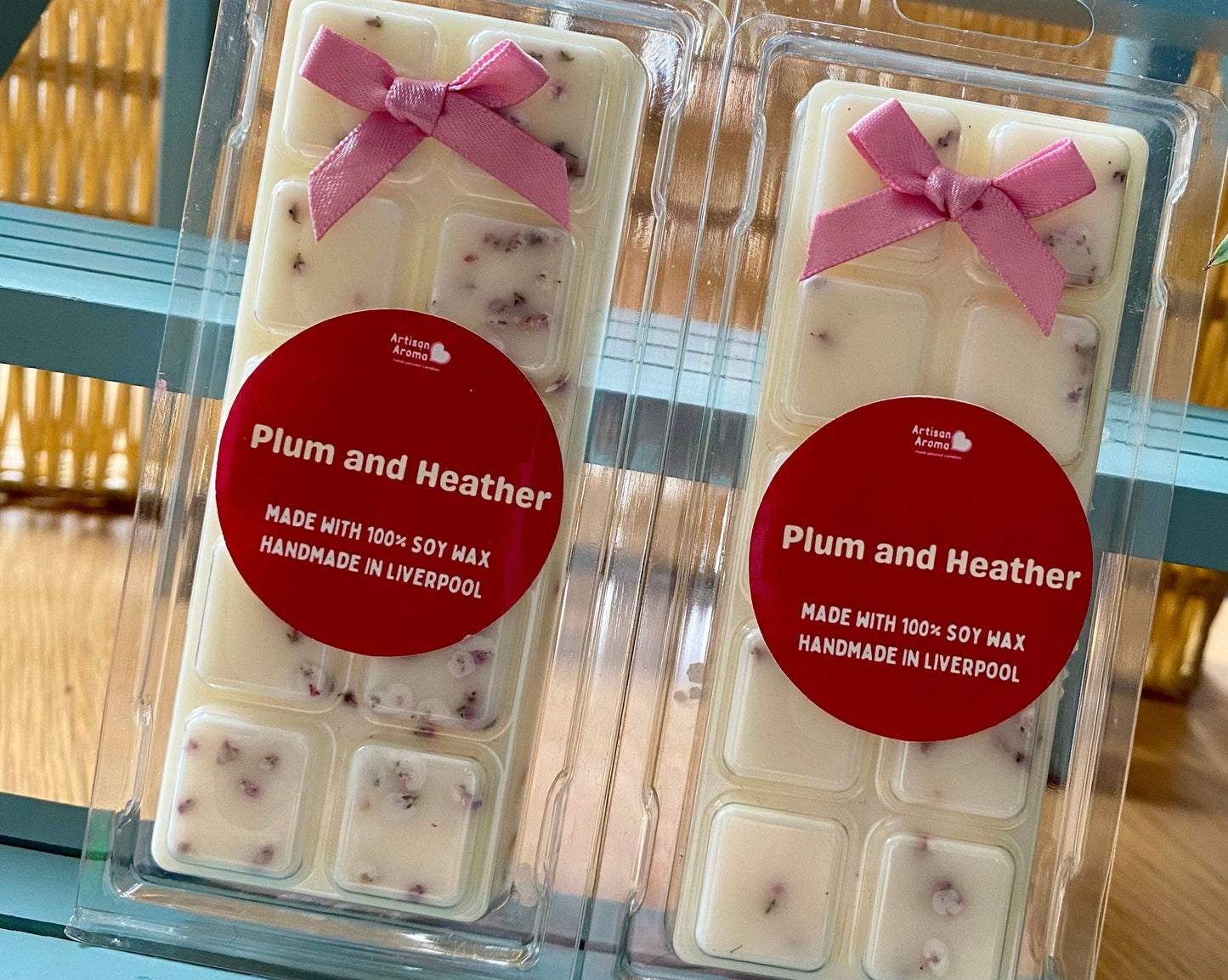 Plum & Heather Scented Wax Melt Snap Bar