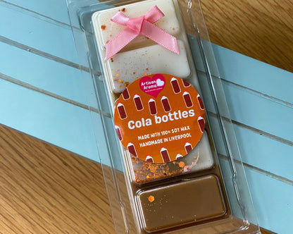 Fizzy Cola Bottles Wax Melt Snap Bar