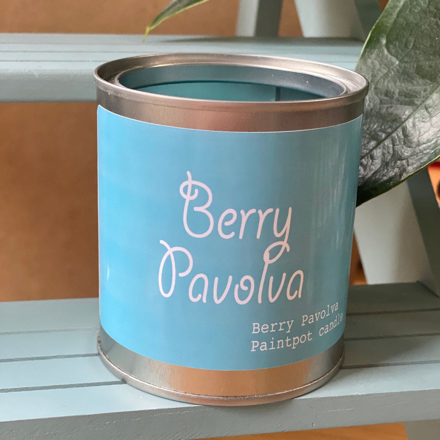 Berry Pavlova Candle Scented Paint Pot Tin