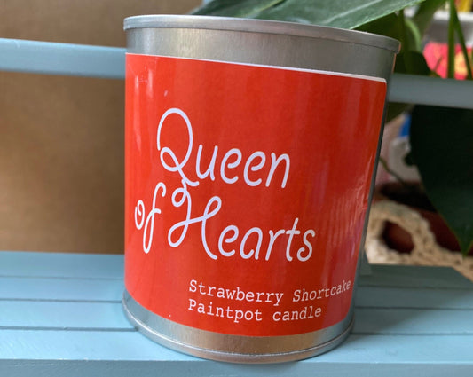 Strawberry Shortcake Candle Paint Pot Tin