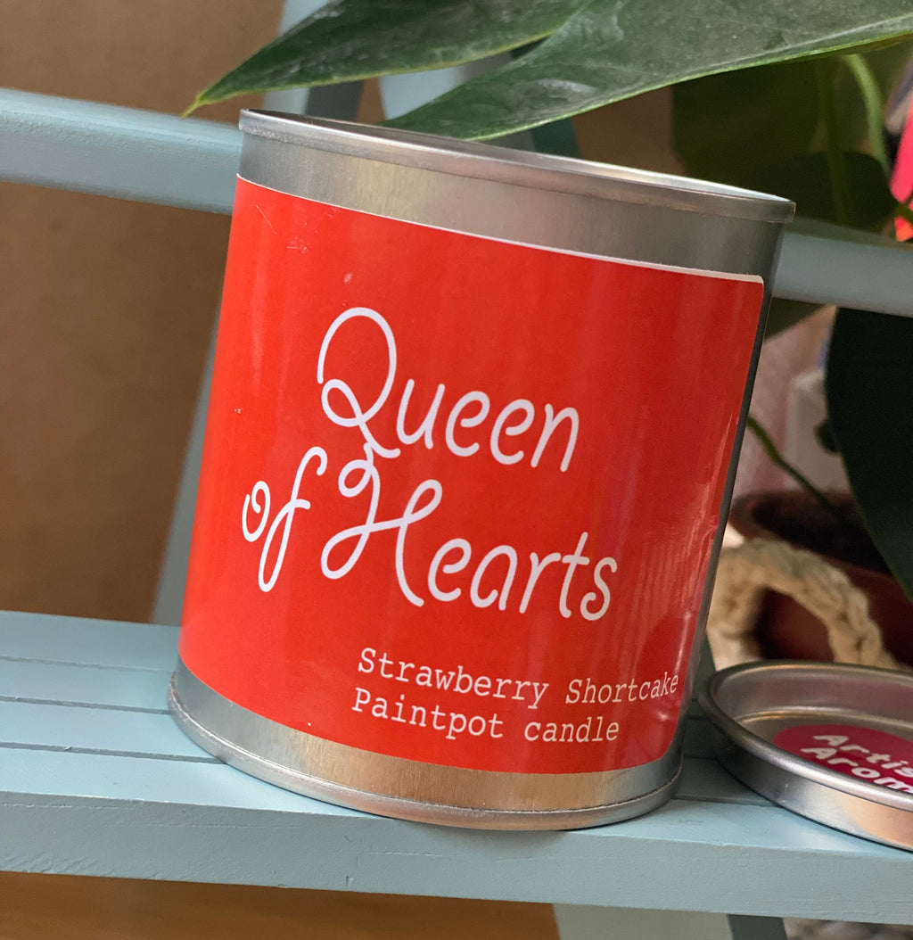 Strawberry Shortcake Candle Paint Pot Tin