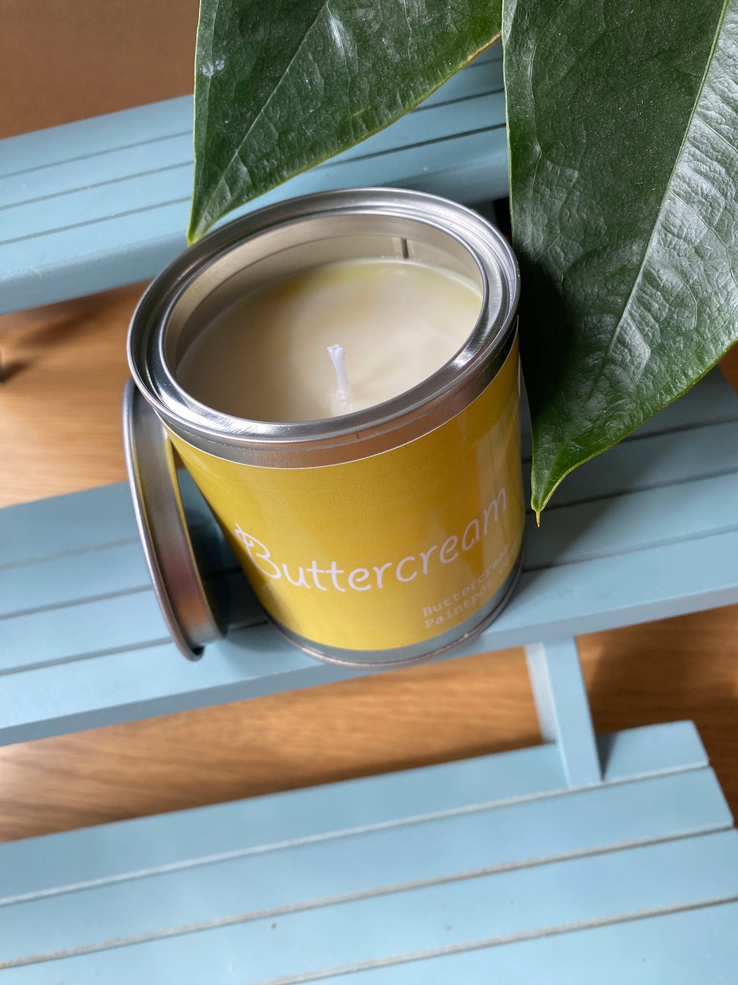 Buttercream Candle Scented Paint Pot Tin