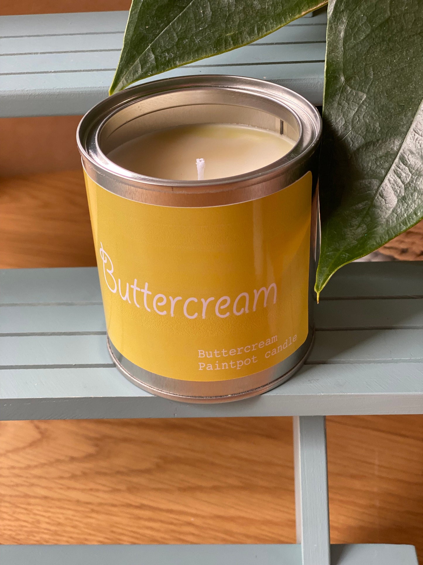 Buttercream Candle Scented Paint Pot Tin