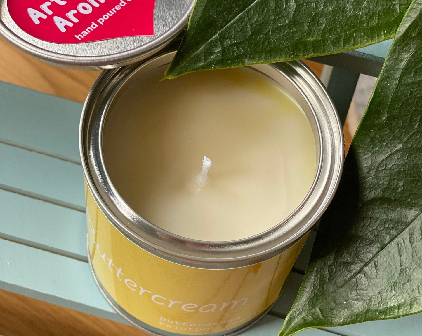 Buttercream Candle Scented Paint Pot Tin