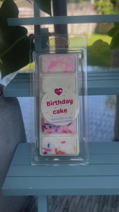 Birthday Cake Wax Melt Snap Bar