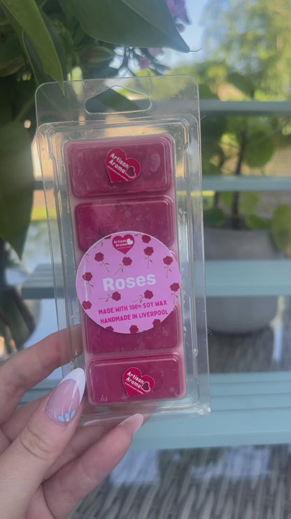 Rose Wax Melt Snap Bar